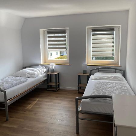 Ferienwohnung mit Balkon und Garten OG Flensburg Exterior foto